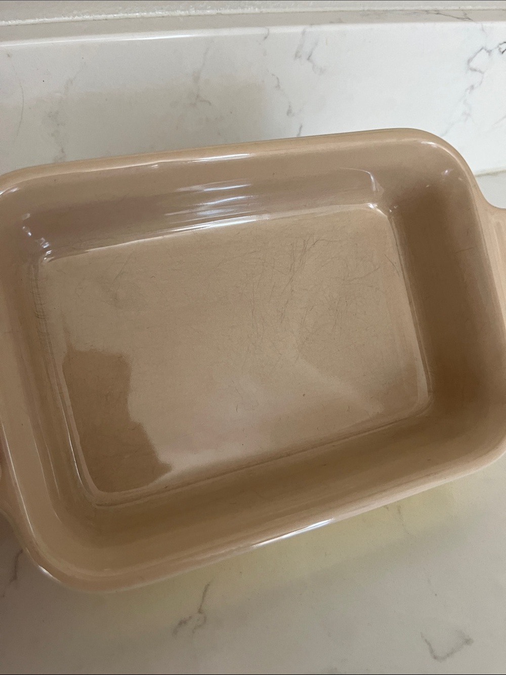 Le Creuset Yellow Ombré Stoneware  Rectangular - Picture 2 of 6